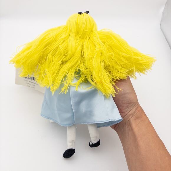 NEW ALICE IN WONDERLAND bean bag plush doll Disney Store exclusive - Picture 4 of 6